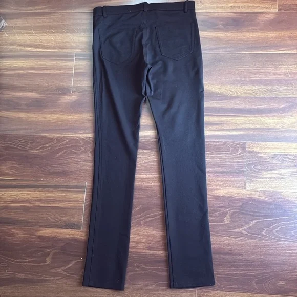Theory Black Pull On Pants Size Medium - Picture 2 of 7